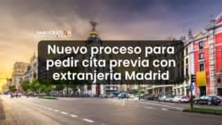 cita previa extranjeria madrid